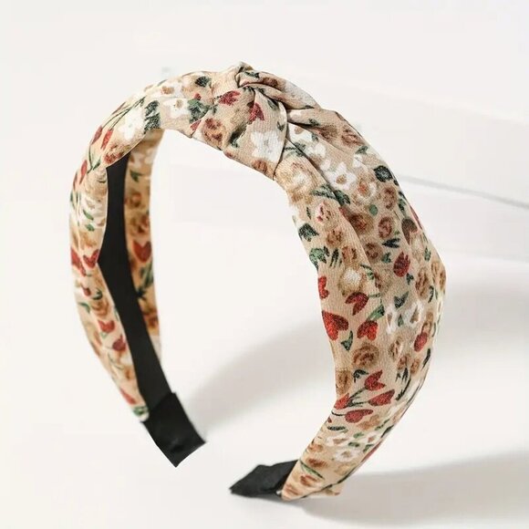 4pcs/set Wide Brimmed Knotted Head Band - Picture 2 of 7